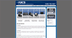 Desktop Screenshot of abcs.com.au