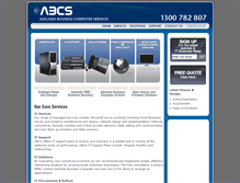 Tablet Screenshot of abcs.com.au