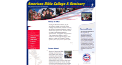 Desktop Screenshot of abcs.edu