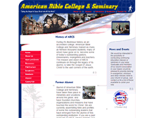 Tablet Screenshot of abcs.edu